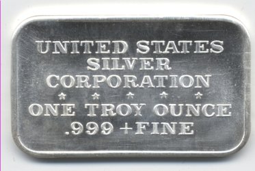   ART BAR U.S. SILVER CORP. BOSTON TEA PARTY 1 TROY OZ PURE SILVER 0.999